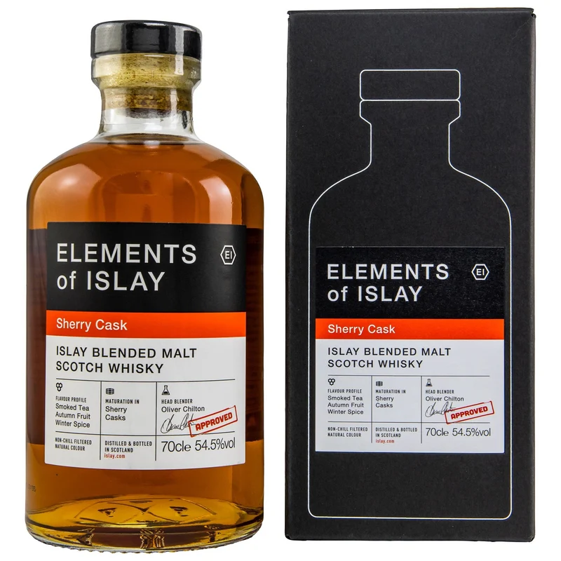 ELEMENTS OF ISLAY - Sherry Cask - 54,5% Vol.