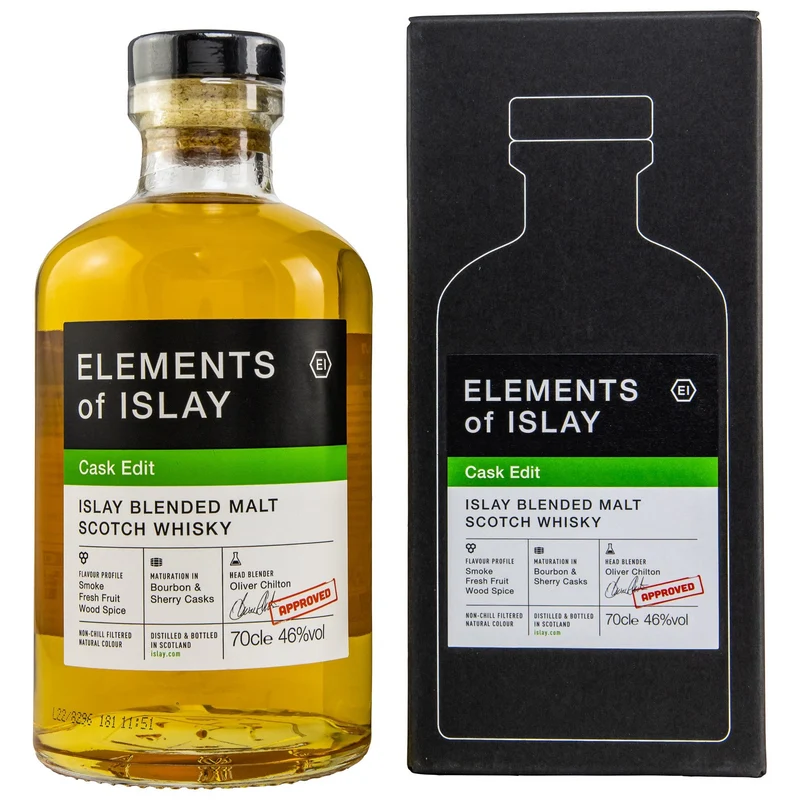 ELEMENTS OF ISLAY - Cask Edit - 46% Vol.