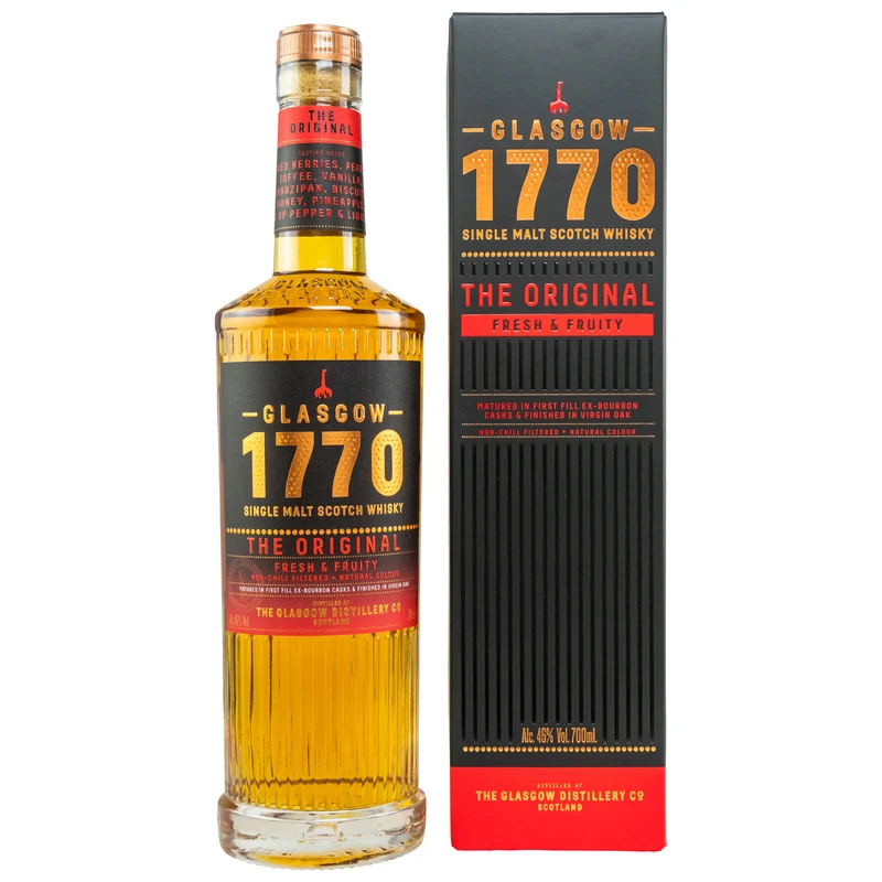 1770 GLASGOW - Single Malt Scotch Whisky The Original - 46% Vol.