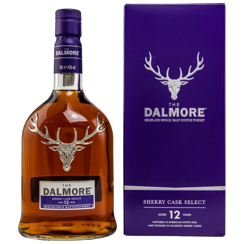 DALMORE - 12 Jahre Sherry Select - 43% Vol.