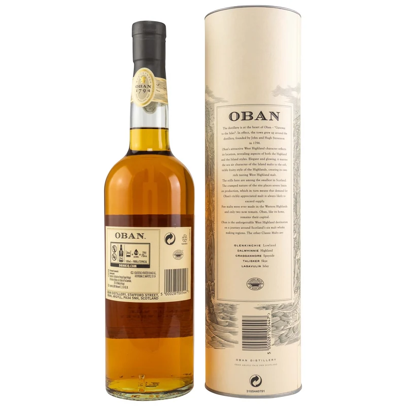 OBAN - 14 Jahre - 43% Vol.