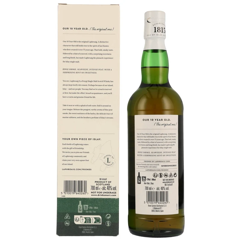 LAPHROAIG - 10 Jahre - 40% Vol.
