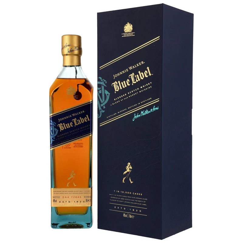 JOHNNIE WALKER - Blue Label - 40% Vol.
