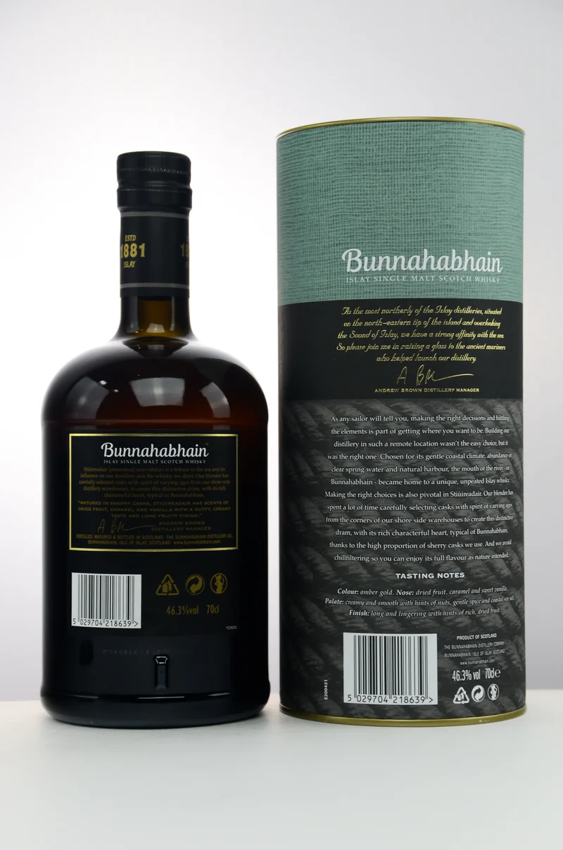 BUNNAHABHAIN - Stiuireadair - 46,3% vol.