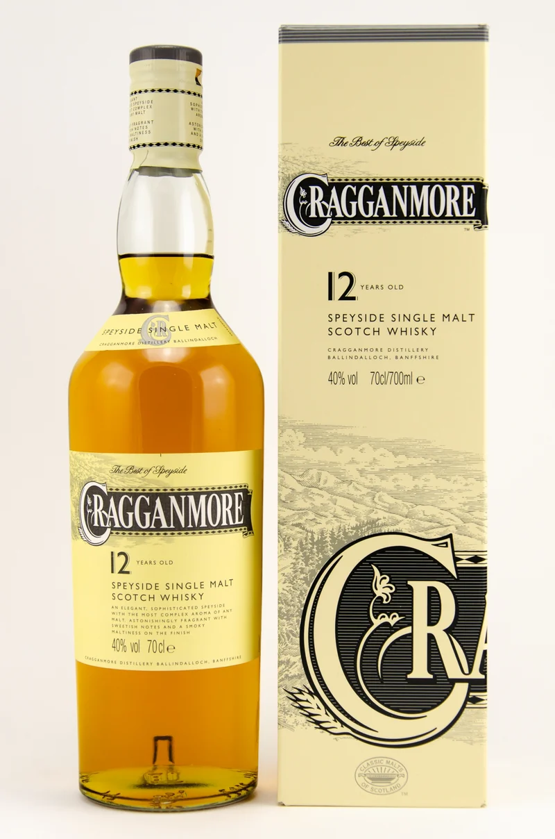 CRAGGANMORE - 12 Jahre - 40% Vol.