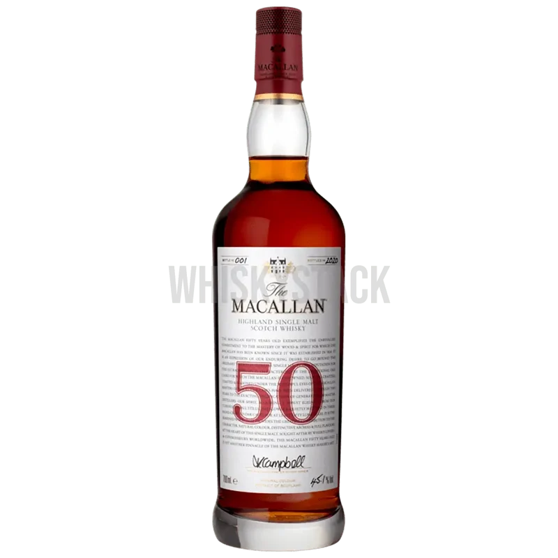 Macallan Red Collection 50 Years Old