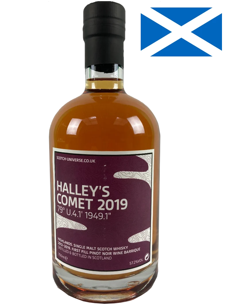 Scotch Universe Halley's Comet 2019