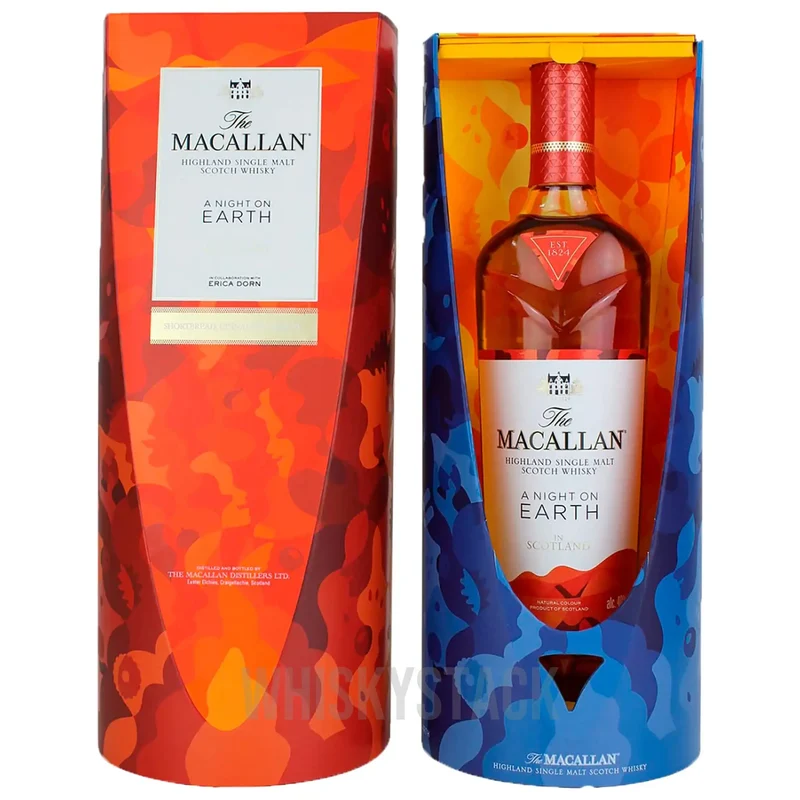 Macallan A Night On Earth 2021 (Design Erica Dorn)
