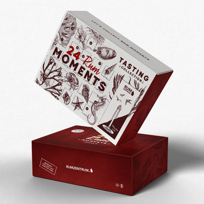 24 Rum Moments Tastingset Edition 2 inkl. Premium Glas 0,48L