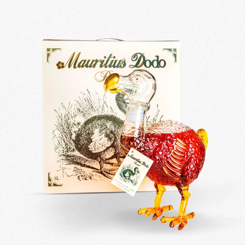 Mauritius Dodo Gold Rum 40% 1L - Flasche in Dodo-Form