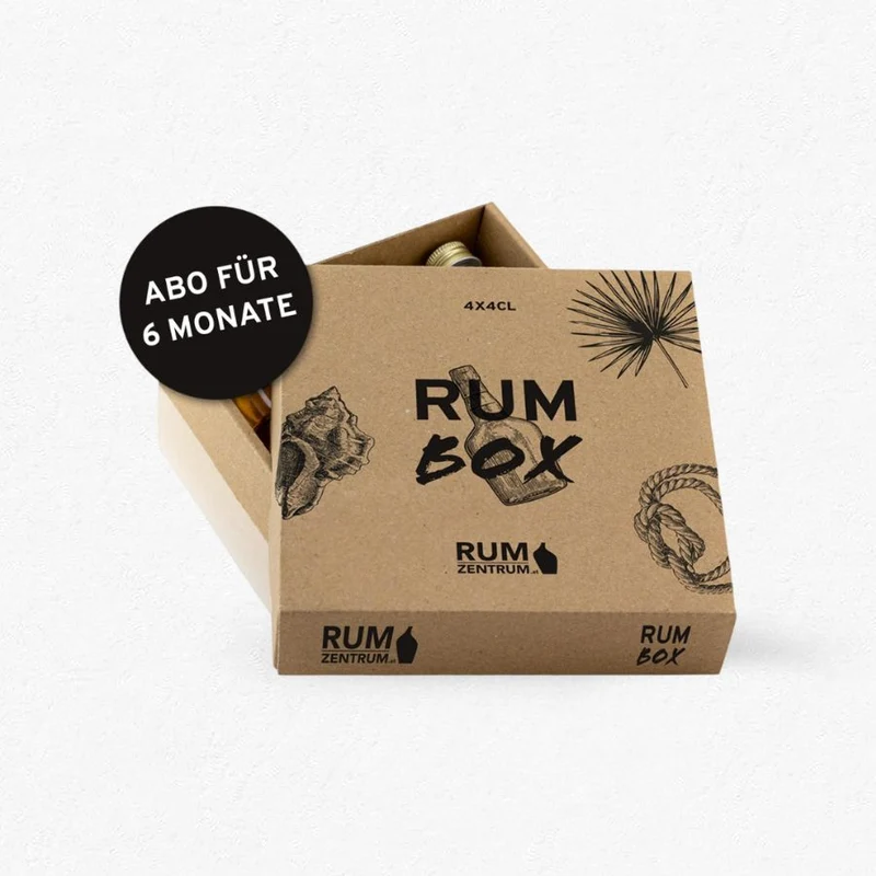 Rum TastingBox Abo – 6 Monate 40% 0,96L