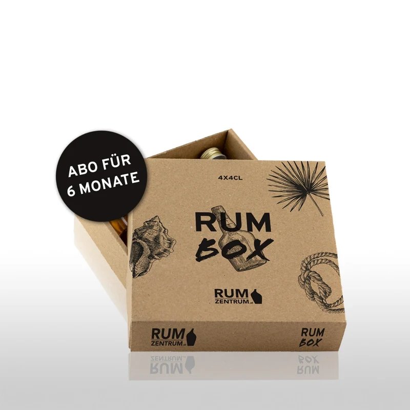 Rum TastingBox Abo – 6 Monate 40% 0,96L
