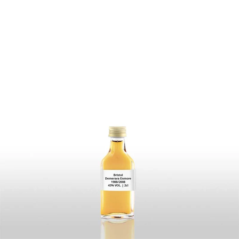 Bristol Classic Rum Enmore Still Guyana 1988/2008 43% 20ml - Miniatur
