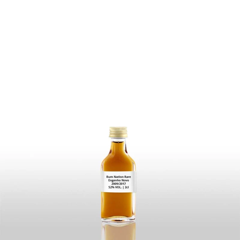 Rum Nation Rare Rum Engenho Novo 2009/2017 52% 20ml - Miniatur