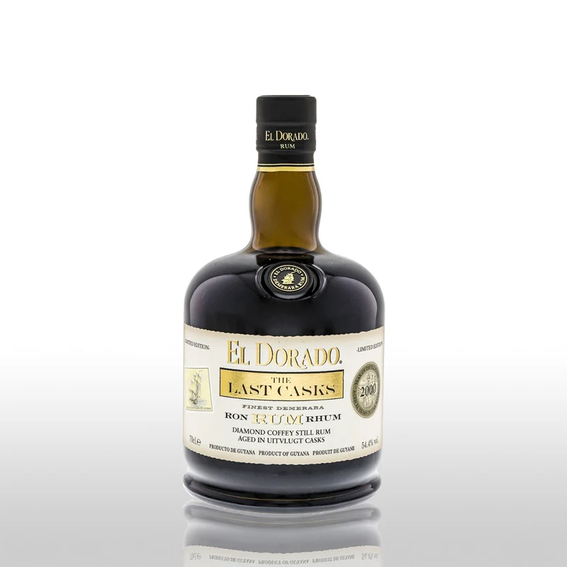 El Dorado The Last Casks Gold Label 2000/2022 Diamond Coffey & Uitvlugt 54,4% 0,7L