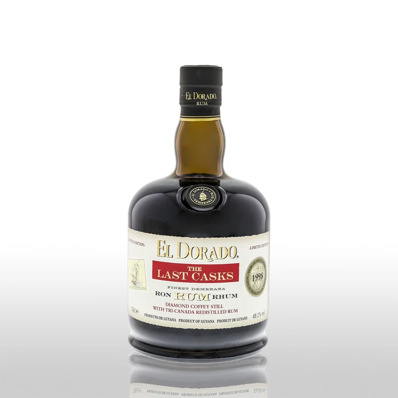 El Dorado The Last Casks Red Label 1998/2022 Diamond Coffey Tri-Canada 49,1% 0,7L