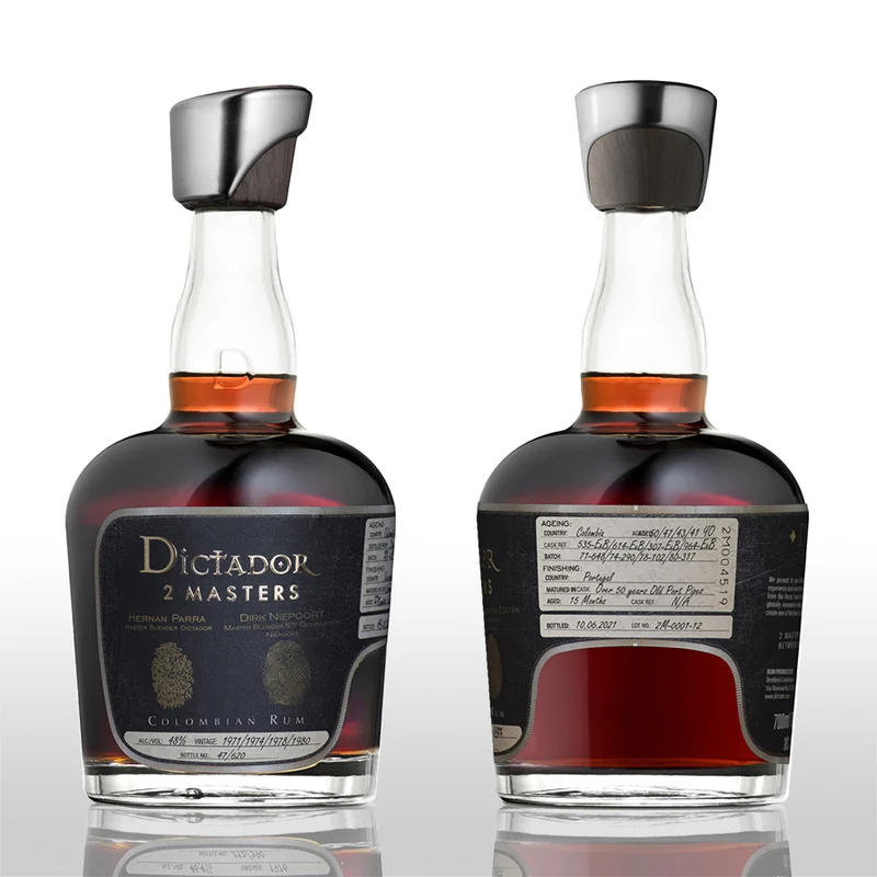 Dictador 2 Masters 1971/1974/1978/1980 Niepoort Port Pipe Finish 2021 48% 0,7L