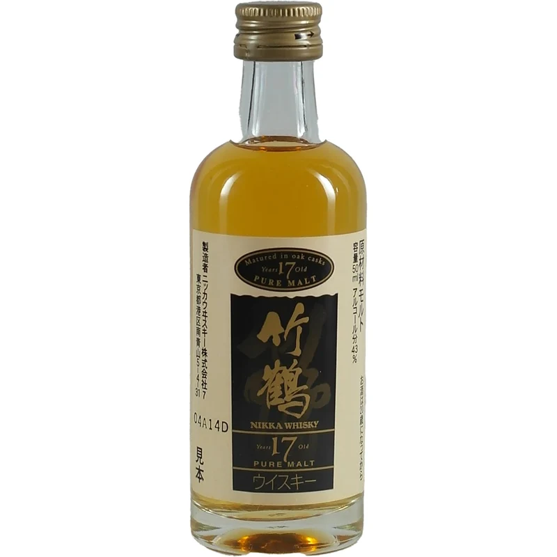 Nikka Taketsuru 17 Years / Jahre alte Version 50ml Miniatur