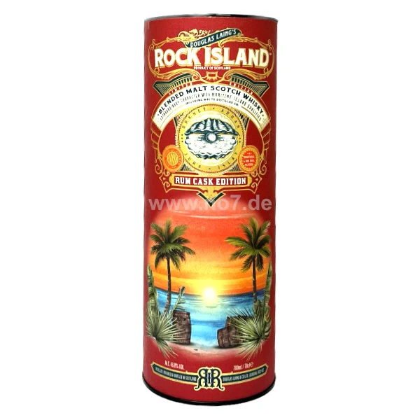 Rock Island "Rum Cask Edition" Blended Malt Scotch Whisky 0,7l