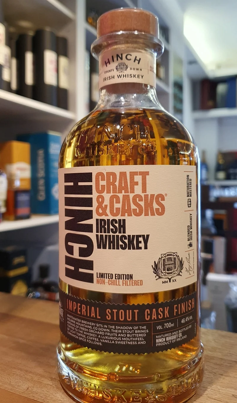 Hinch Craft & Cask II Imperial Stout Finish Edition 46,4%vol 0.7l Irischer Whiskey