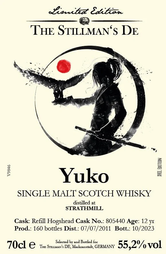 Strathmill Single cask 2011 Yuko The Stillmans 0,7l 55,2% vol. Whisky