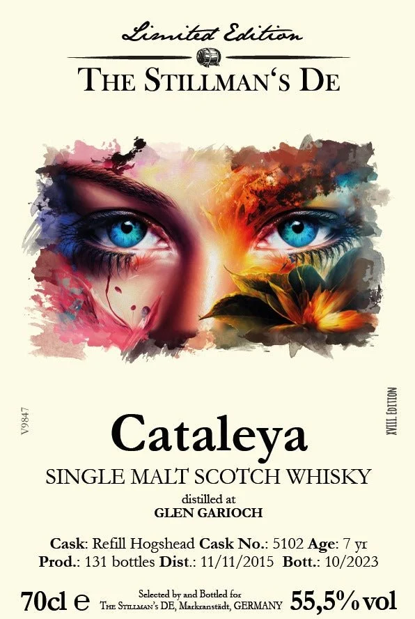 Glen Garioch Single cask 2015 Cataleya The Stillmans 0,7l 55,5% vol. Whisky