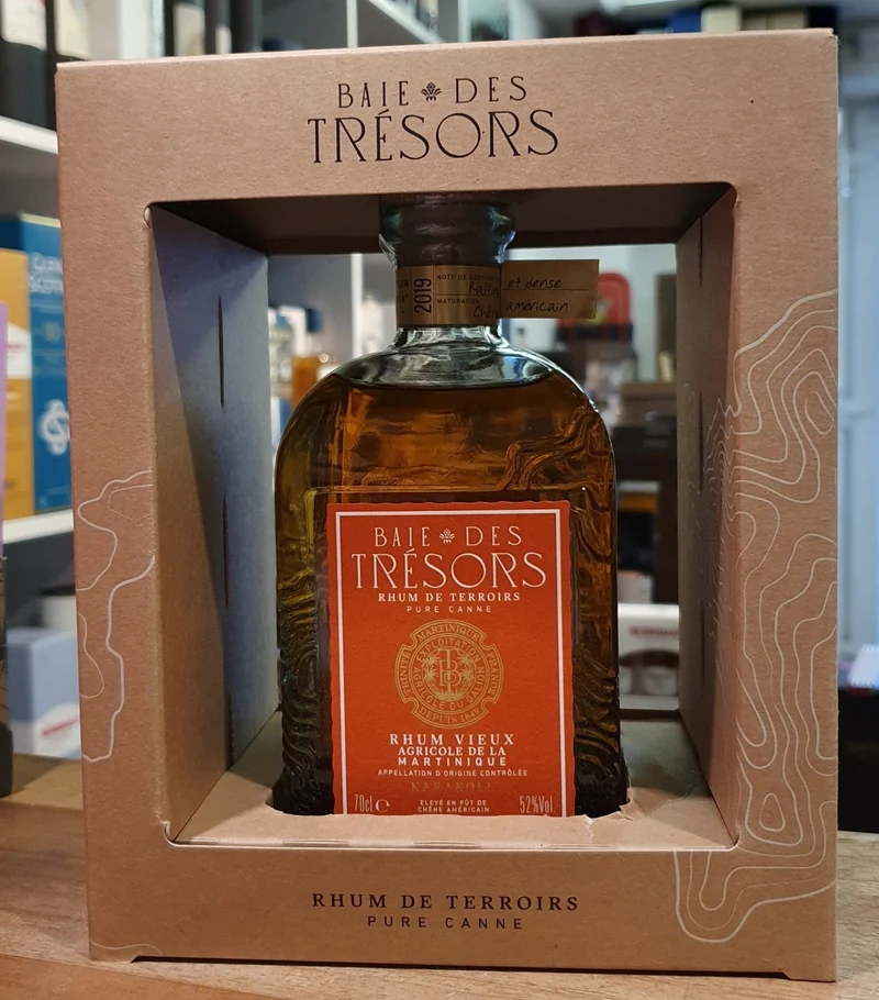Baie des Tresors Karakoli 2019 52 % vol. 0,7l rum Martinique Rhum Agricole Vieux