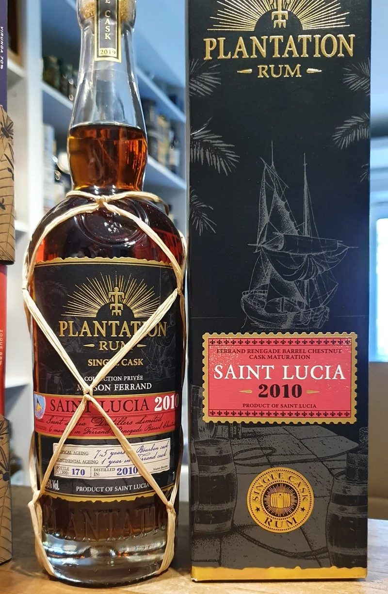 X Plantation Saint Lucia 2010 (John Dore) 0,7l 53,6% vol. single cask Rum Fassabfüllung Sonderedition