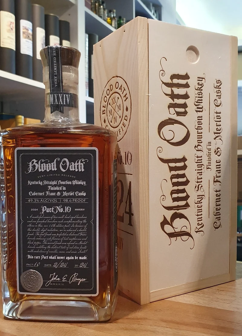 X Blood Oath Pact No.10 Kentucky Straight Bourbon Whiskey 0,75l 49,3% vol. limitiert