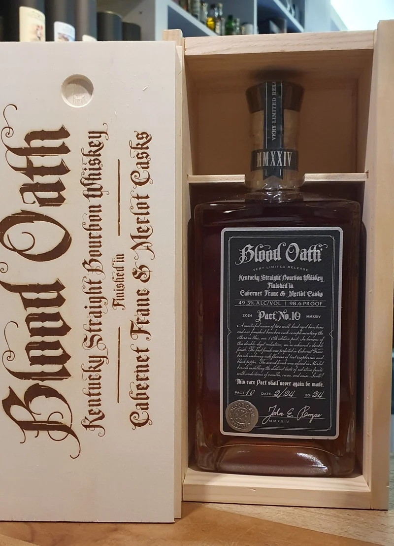 X Blood Oath Pact No.10 Kentucky Straight Bourbon Whiskey 0,75l 49,3% vol. limitiert