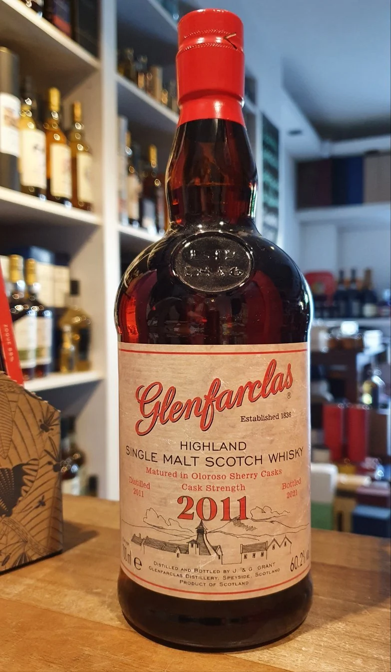 X Glenfarclas 2011 2021 Oloroso sherry cask Edition single malt scotch whisky 0,7l 60,2% vol.