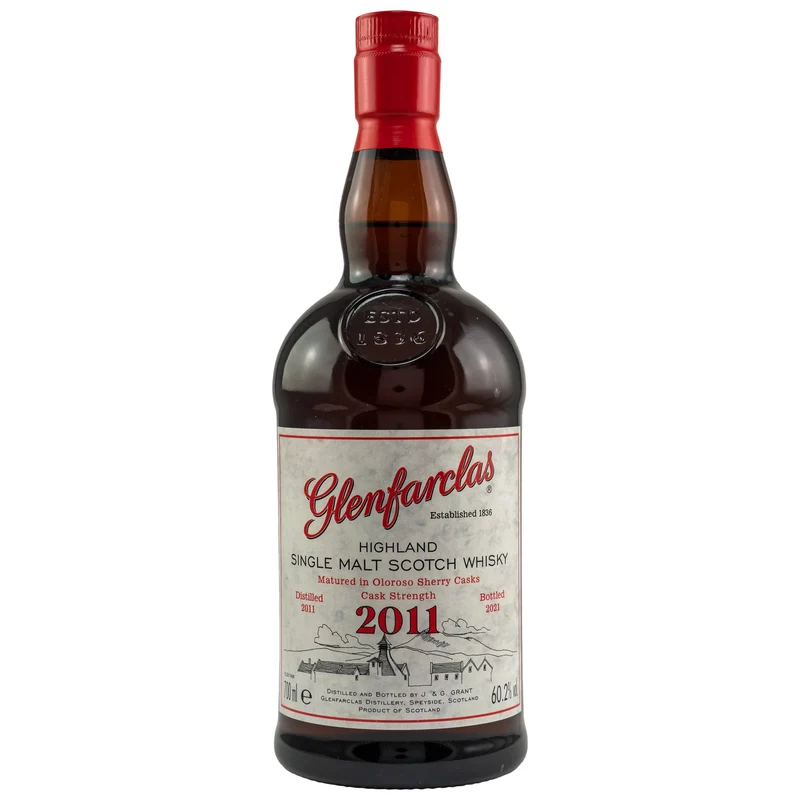 X Glenfarclas 2011 2021 Oloroso sherry cask Edition single malt scotch whisky 0,7l 60,2% vol.
