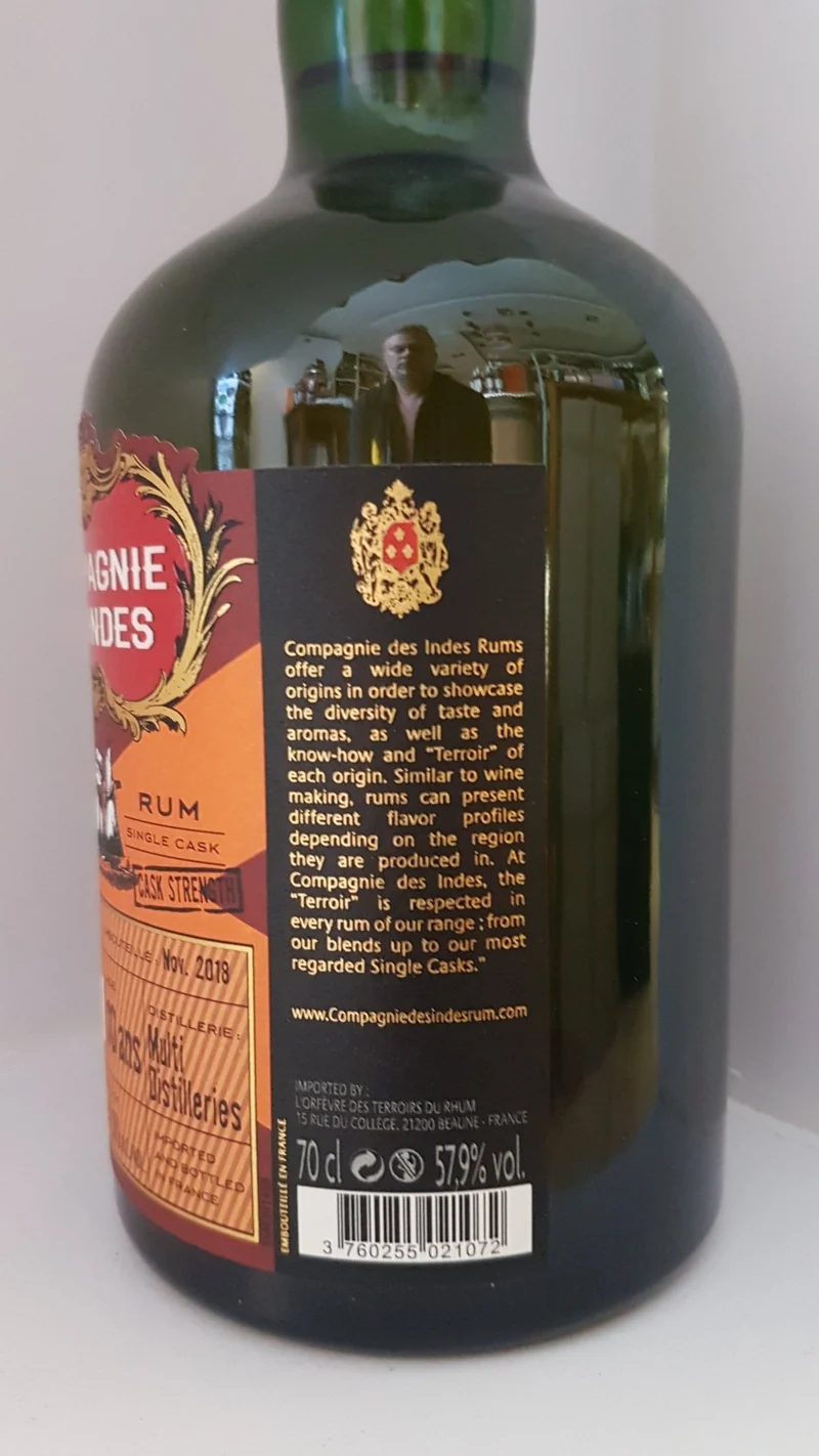 X Compagnie des Indes Jamaica 10 Multidestillers 0,7l 57,9%vol. cdi Rhum Rum Fassabfüllung