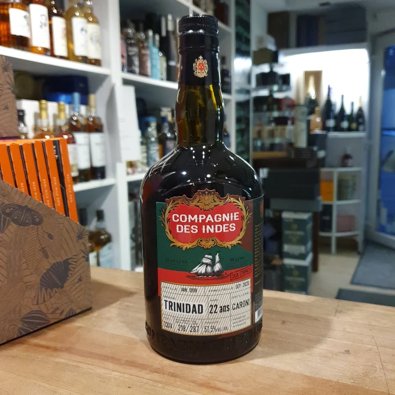 x Compagnie des Indes Rum CDI Trinidad Caroni 22Y 0,7l 57,5%vol.