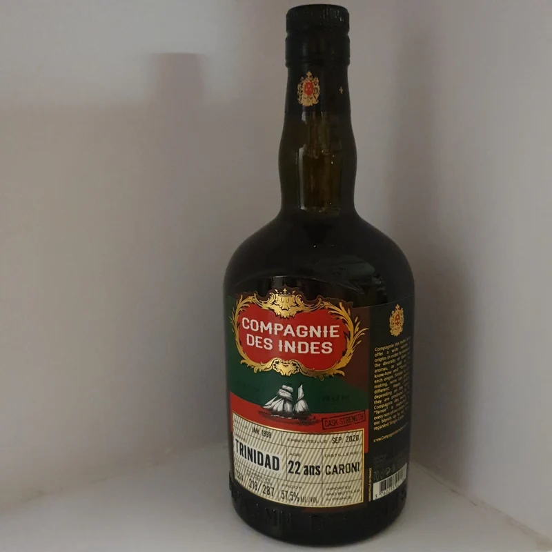 x Compagnie des Indes Rum CDI Trinidad Caroni 22Y 0,7l 57,5%vol.