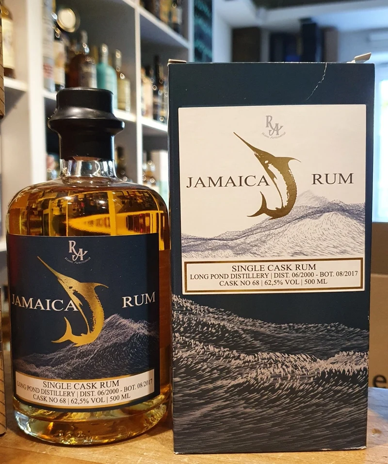 X RA Jamaica Long Pond 2000 2017 0,5l 62,5% vol. #79 Artesanal Rum