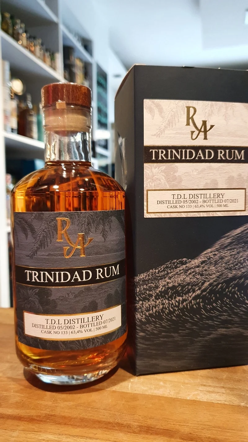 x RA Trinidad TDL 2002 2021 #133 0,5l 63,4%vol. single cask Rum Artesanal