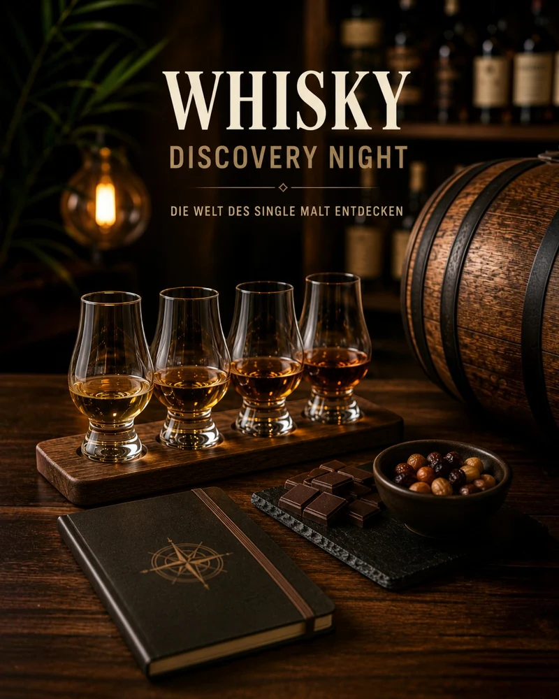 Whisky Discovery Night - Die Welt des Single Malt entdecken
