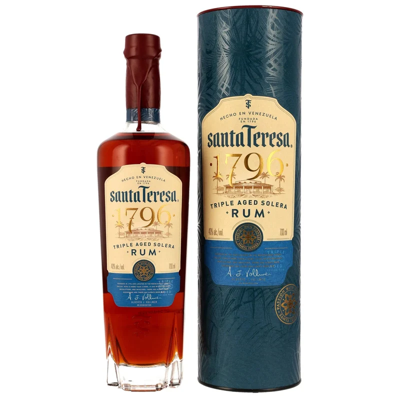 SANTA TERESA - 1796 Antiguo de Solera Rum 2026 - 40% Vol.