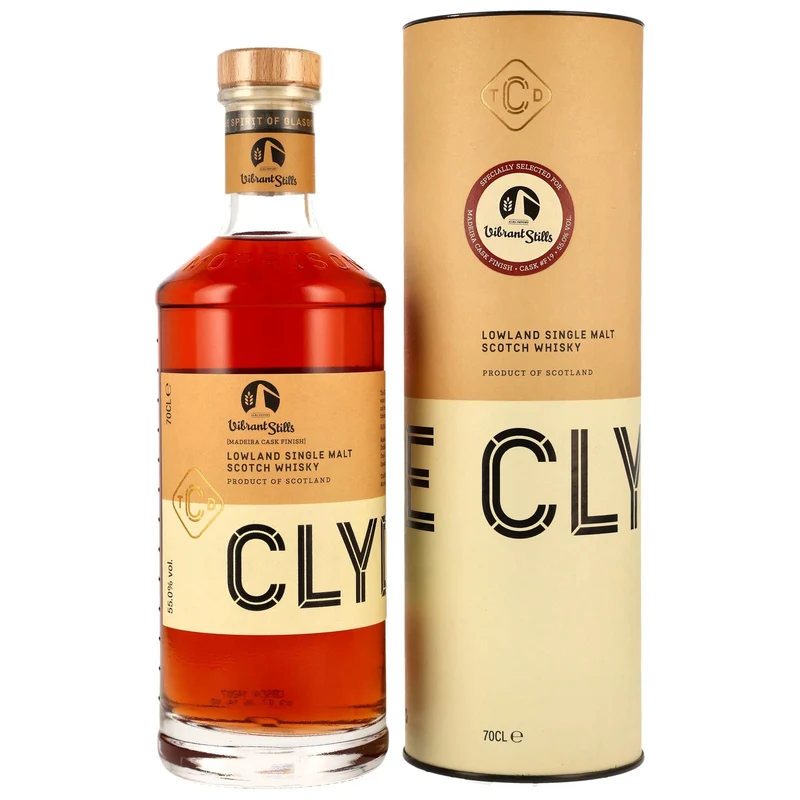 CLYDESIDE - 7 Jahre Madeira Cask Finish #F19 - 55% Vol.