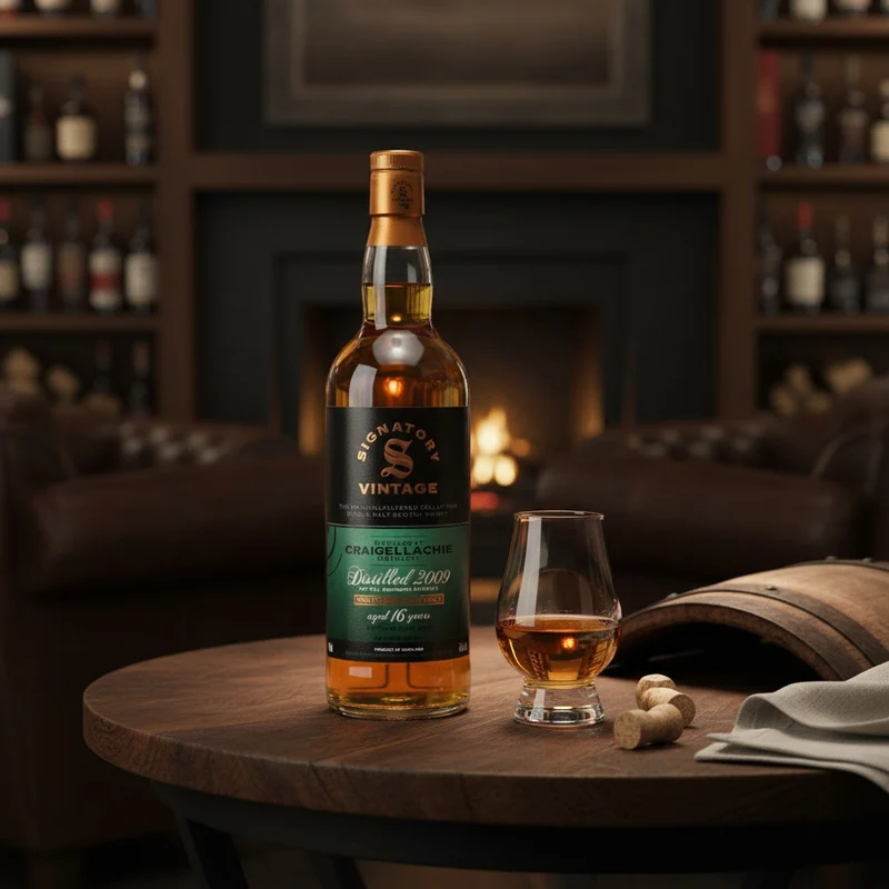 CRAIGELLACHIE - 2009/2026 16 Jahre 1st Fill Bourbon Barrels - 46% Vol.