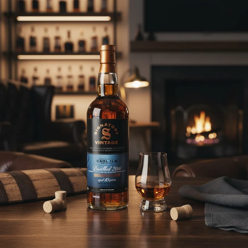 CAOL ILA - 2016/2026 10 Jahre 1st and 2nd Fill Oloroso Sherry Butts Finish - 46% Vol.