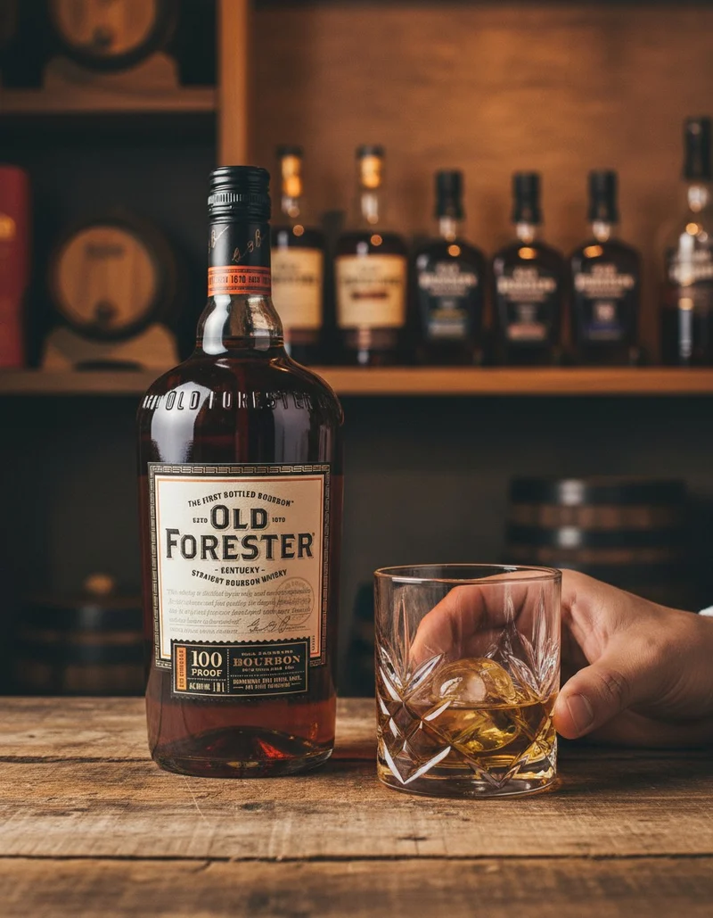 OLD FORESTER - 100 Proof Bourbon - 50% Vol.
