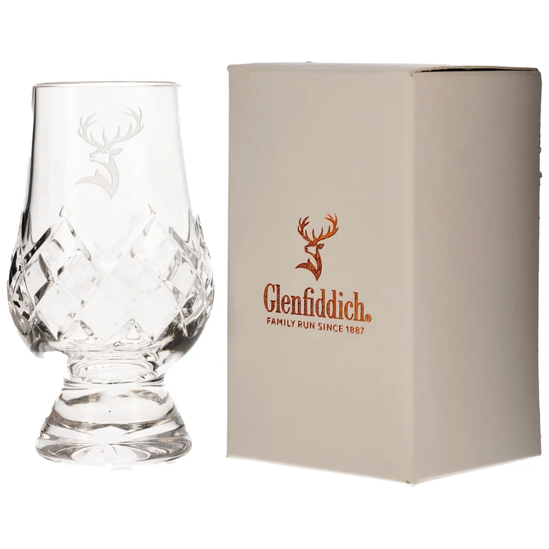 GLENFIDDICH - Glencairn Crystal Cut Glas