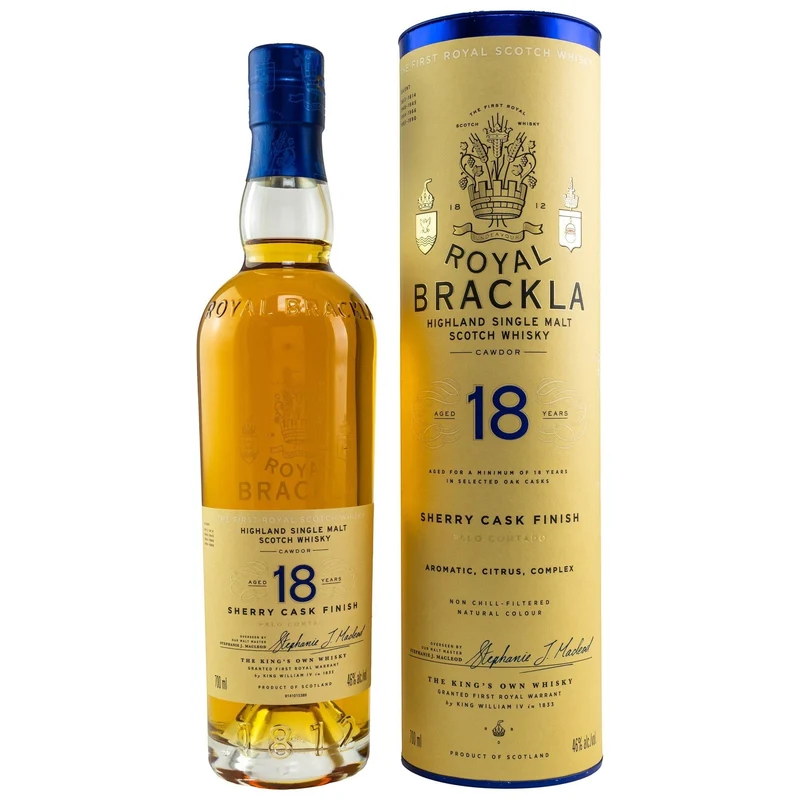 ROYAL BRACKLA - 18 Jahre - 46% Vol.