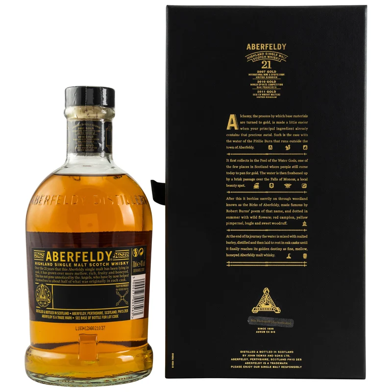 ABERFELDY - 21 Jahre - 40% Vol.