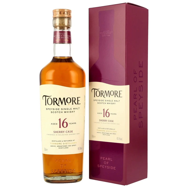 TORMORE - 16 Jahre Oloroso & Cream Sherry Casks - 46,8% Vol.