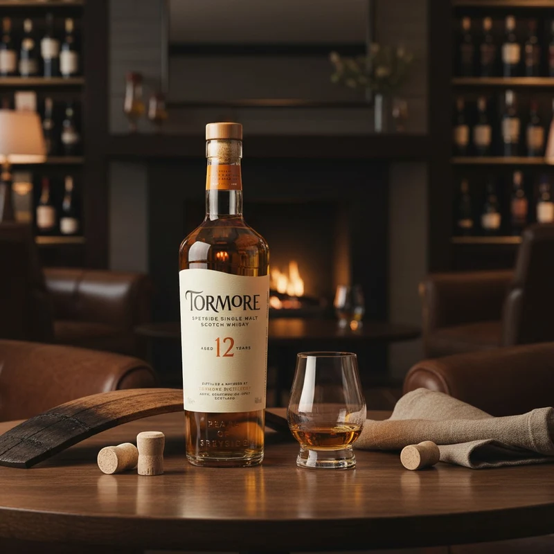 TORMORE - 12 Jahre Bourbon, Cream Sherry & Toasted White American Oak Casks - 46% Vol.