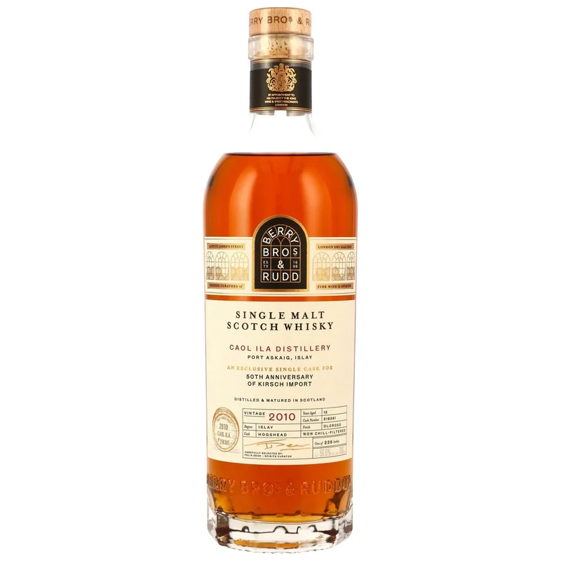 BERRY BROS. & RUDD - Caol Ila 2010/2026 15 Jahre Oloroso Sherry Cask Finish #318381 - 56,6% Vol.