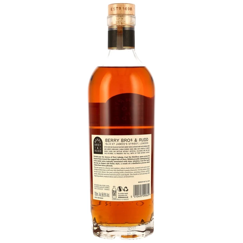 BERRY BROS. & RUDD - Caol Ila 2010/2026 15 Jahre Oloroso Sherry Cask Finish #318381 - 56,6% Vol.
